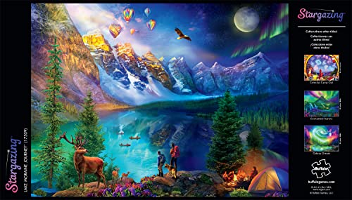 Buffalo Games - Lake Moraine Journey - 750 Piece Jigsaw Puzzle by Buffalo Games