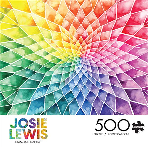 Buffalo Games - Josie Lewis - Diamond Dahlia - 500 Piece Jigsaw Puzzle from Buffalo Games