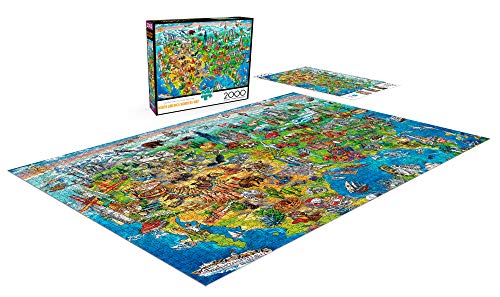 Buffalo Games - North America Wonders - 2000 Piece Jigsaw Puzzle, Blue from Buffalo Games