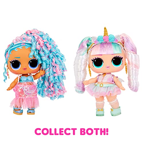LOL Surprise Big Baby Hair Hair Hair Large 11" Unicorn Doll w/ 14 Surprises Including Shareable Accessories & Blue Pink Hair & Dress, Holiday Toy Playset, Great Gift for Kids Girls Ages 4 5 6+ Years from MGA Entertainment