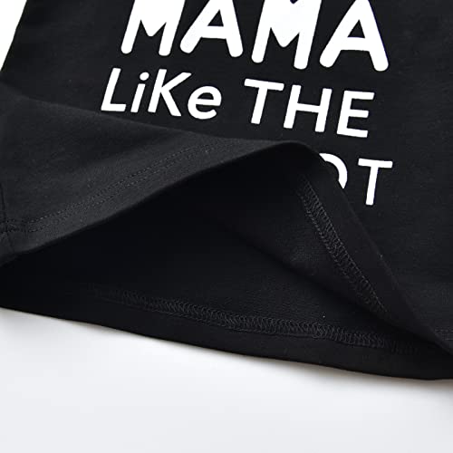 Toddler Infant Baby Boy Clothes Aint No Mama Like The One I Got Printed Hoodie Tops Sweatsuit Splicing Pants Outfit Set (0-6 Months) from 