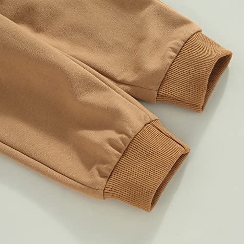 Toddler Baby Boy Clothes Button Flannel Hooded Plaid Shirt Tops Sweatpants Kids Boys Fall Winter Outfits Set (A Blue, 3-4 Years) from AEEMCEM