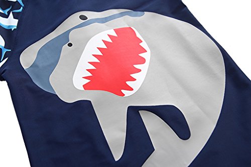 Yober Baby Boy Rash Guard Sun Protective Infant Toddler Swimwear Navy, 9-18 Months from 