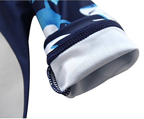 Yober Baby Boy Rash Guard Sun Protective Infant Toddler Swimwear Navy, 9-18 Months from 