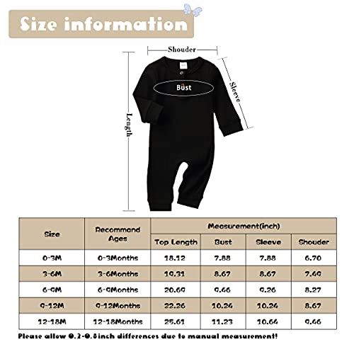 Newborn Baby Boy Girl One Piece Romper Jumpsuit Solid Ribbed Baby Boy Clothes Onesies Outfits by Nroboo