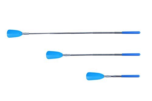 Extendable 30.5 Inch Shoe Horn and Retractable 20.5 Inch Back Scratcher, Mobility and Daily Living Aids Combo Pack, Shoehorns by Dependable Industries inc