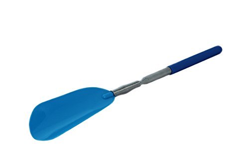 Extendable 30.5 Inch Shoe Horn and Retractable 20.5 Inch Back Scratcher, Mobility and Daily Living Aids Combo Pack, Shoehorns by Dependable Industries inc