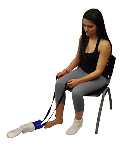 Blue Jay âGet Your Sock Onâ Flexible Sock Aid - 25 in. Looped Handles, Flexible Plastic Inner Core. Daily Living Sock Aids from Complete Medical Manufacturing Group