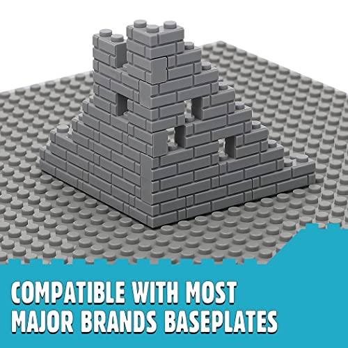 Etarnfly Masonry Profile Bricks, 150PCS Wall Blocks Parts and Pieces - 100% Compatible with Major Brands Bricks Bulks, Building Toy Accessories for Kids Adults from Etarnfly