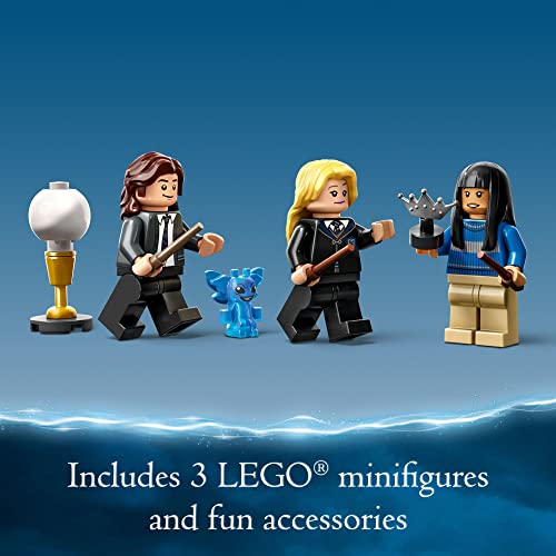 LEGO Harry Potter Ravenclaw House Banner 76411, Hogwarts Castle Common Room Toy or Wall Display with Luna Lovegood Minifigure, Collectible Travel Toys from LEGO