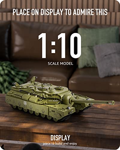 Nifeliz T28 Super Heavy Tank Model Toy for Adults, Collectible Military Building Display Set, A WW2 Army Tank Display Piece (2,986 Pieces) by Nifeliz