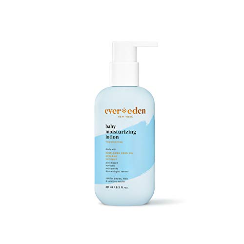 Evereden Baby Moisturizing Lotion: Fragrance Free, 8.5 fl oz. | Clean and Unscented Baby Care | Natural and Plant Based | Non-toxic and Fragrance Free by Evereden