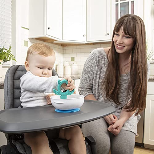 Dr. Brown's Soft-Tip Toddler Feeding Spoons, 6 Pack, No-Slip Suction Bowl, 2 Pack and Milestonesâ¢ Cheers360â¢ Training Sippy Cup with Handles, Blue Animal, 7oz, 6m+ by Dr. Brown's