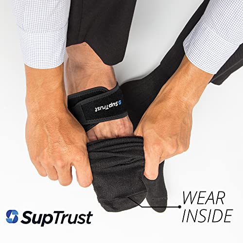 Suptrust Arch Support, Plantar Fasciitis Relief, Unisex Arch Relief Plus with Built-In Orthotic Support, Feet Pain Relief, Flat & Fallen Arches, High Arch, Flat Feet, One Regular Size Fits All from RAINBLESSINGS INC