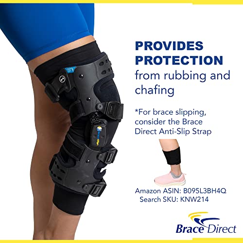Knee Brace Undersleeve PDAC L2397 - Sleeve for Under Knee Brace- For Men and Women - Comfortable, Breathable, Closed Patella - Protects Skin from Abrasions and Irritation by Brace Align by Brace Align