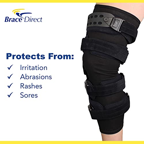 Knee Brace Undersleeve PDAC L2397 - Sleeve for Under Knee Brace- For Men and Women - Comfortable, Breathable, Closed Patella - Protects Skin from Abrasions and Irritation by Brace Align by Brace Align