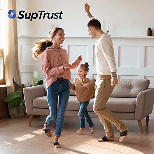 Suptrust Arch Support, Plantar Fasciitis Relief, Unisex Arch Relief Plus with Built-In Orthotic Support, Feet Pain Relief, Flat & Fallen Arches, High Arch, Flat Feet, One Regular Size Fits All from RAINBLESSINGS INC