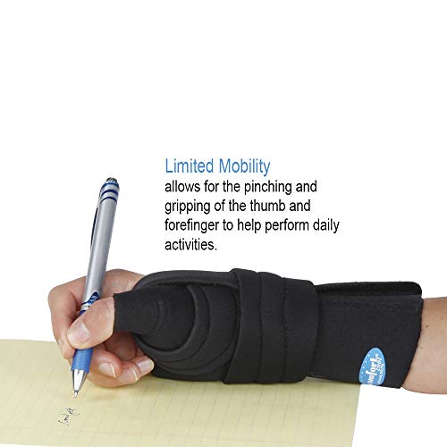 Comfort Cool Wrist Thumb CMC Restriction Brace. Right Large. by North Coast Medical