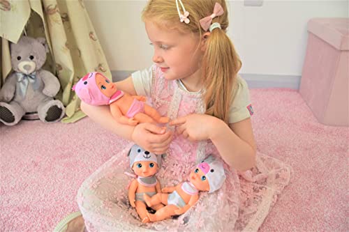 KOOKAMUNGA KIDS Little Animal Cutie Triplets Dolls - Adorable Cow, Dog and Pig Themed Outfits - Dolls to Sit, Stand and Cuddle! by KOOKAMUNGA KIDS