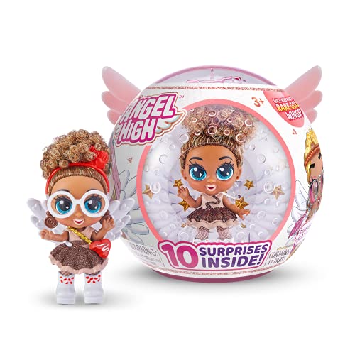 Itty Bitty Prettys Angel High Coco Love Collectible Doll with 10 Surprise Accessories by ZURU, Multi from ZURU