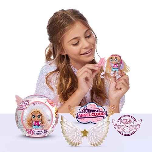 Itty Bitty Prettys Angel High Coco Love Collectible Doll with 10 Surprise Accessories by ZURU, Multi from ZURU