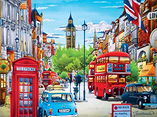 MasterPieces 550 Piece Jigsaw Puzzle for Adults, Family, Or Kids - London - 18"x24" by Masterpieces Puzzle Company