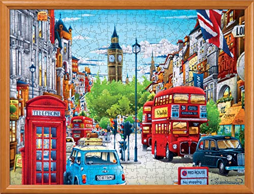 MasterPieces 550 Piece Jigsaw Puzzle for Adults, Family, Or Kids - London - 18"x24" by Masterpieces Puzzle Company