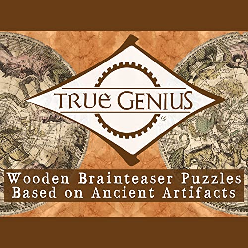 True Genius: Grecian Computer Brainteaser Puzzle, High Quality Gift for History Buffs, Brainteaser for Curious Minds, Ages 7 and up from Project Genius
