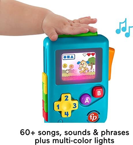 Fisher-Price Laugh & Learn Lilâ Gamer, Educational Musical Activity Toy for Baby and Toddlers Ages 6-36 Months from Fisher Price