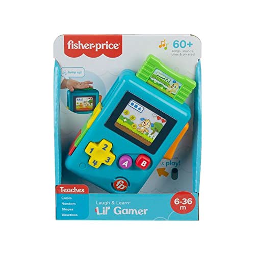 Fisher-Price Laugh & Learn Lilâ Gamer, Educational Musical Activity Toy for Baby and Toddlers Ages 6-36 Months from Fisher Price