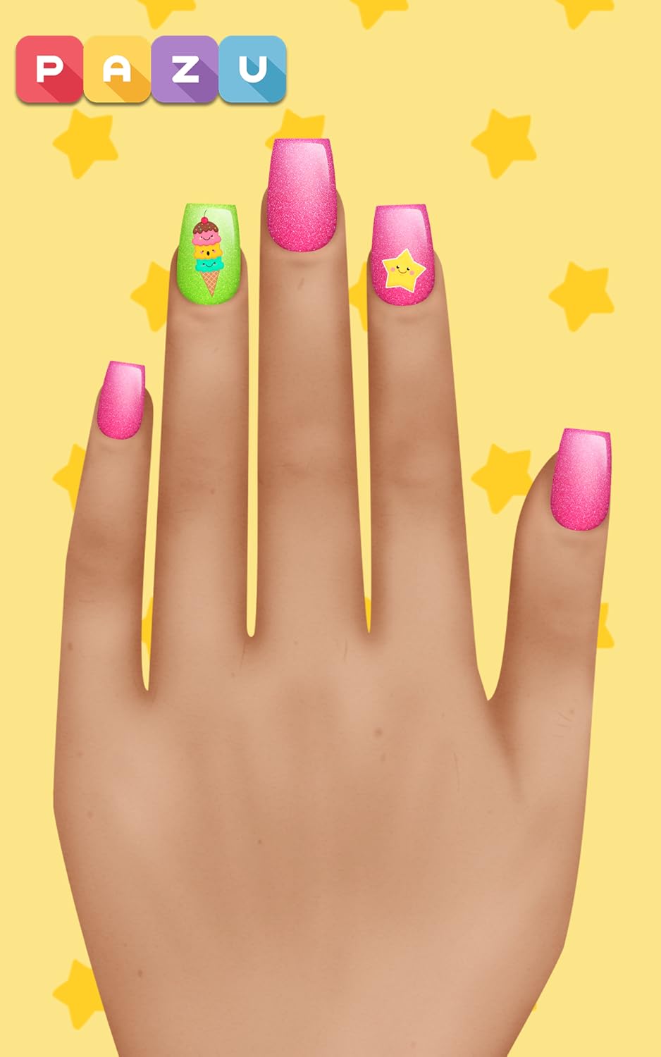 Girls Nail Salon - Manicure games for kids by Pazu