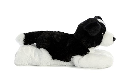 TheMogan 12" Cami Border Collie Dog Puppy Plush Stuffed Animal Toy Black & White by Aurora World, Inc.