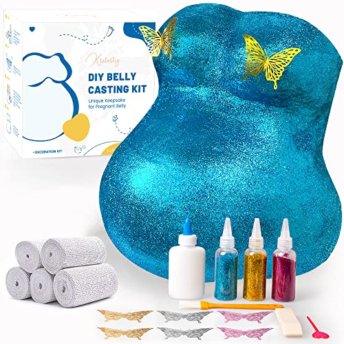 Krstartiz Belly Cast Kit Pregnancy - Belly Casting Kit for Expecting Mothers, Unique Keepsake Pregnancy Casting Belly Kit, Perfect Baby Shower & Pregnancy Gifts by Krstartiz