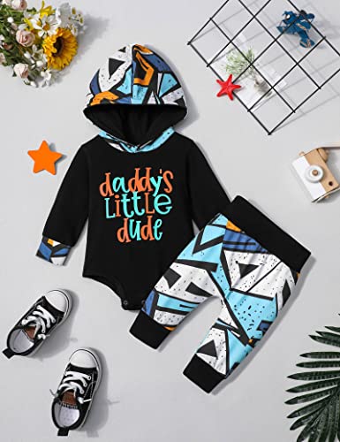 Baby Boy Clothes 9-12 Months Baby Clothing Boy Hoodies Romper Winter Toddler Baby Boy Outfit 2Pcs Set Cute Clothes Family Photo Outfits Fall Outfits from 