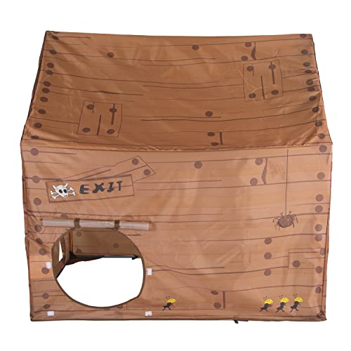 Pacific Play Tents 60801 Kids Club House Playhouse, 50" x 40" x 50" New Size by Pacific Play Tents