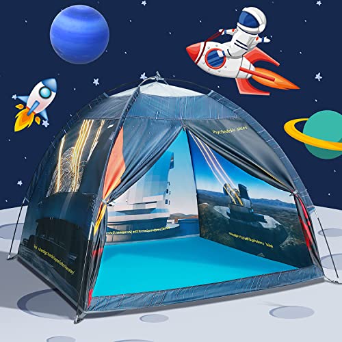 Mnagant Kids Play Tent -61âx61âx53â Imaginative Play Popup Tent Dome Tent Playhouse for Kids Indoor / Outdoor Fun-The Observatory Universe Space Theme Kid Tent for Boys and Girls from Mnagant