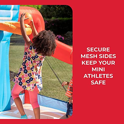 Step2 MAX Sports Full Court Basketball ân Slide Bouncer with Extra Heavy Duty Blower | Kids Inflatable Bounce House by Step2