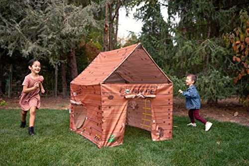 Pacific Play Tents 60801 Kids Club House Playhouse, 50" x 40" x 50" New Size by Pacific Play Tents