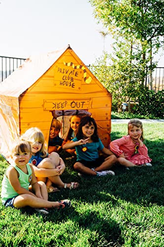 Pacific Play Tents 60801 Kids Club House Playhouse, 50" x 40" x 50" New Size by Pacific Play Tents