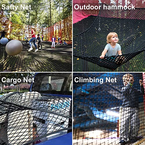 9.8 X 14.8FT Kids Playground Play Safety Net Outdoor Climbing Cargo Net Playground Sets Double Layers Backyard Net for Playground by My Story