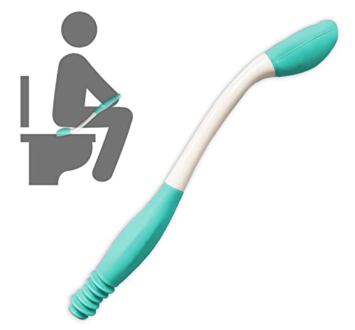 Long Reach Self Wipe Assist Comfort Wiper for Toilet Paper Tissue Grip Toilet Aid Wand - Ideal Daily Living Bathroom Aid for Limited Mobility by gowell