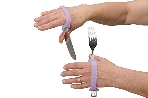 EazyHold Silicone Adaptive Aid for Individuals with Limited Hand Function, Cerebral Palsy, Stroke, Tremors.EazyHold Silicone Adaptive Aid (Youth to Adult-5 Pack) by EazyHold