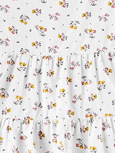 Simple Joys by Carter's Girls' 4-Piece Long-Sleeve Shirts and Pants Playwear Set, Floral/Love, 12 Months by Carter's Simple Joys -Private Label -Vendor Flex CRI