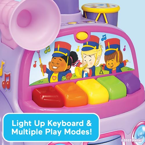 Fisher Price Music Parade Purple Ride-On with 5 Different Marching Tunes! [Amazon Exclusive], Medium from Jakks Pacific Inc.
