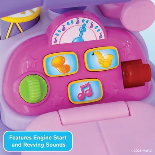 Fisher Price Music Parade Purple Ride-On with 5 Different Marching Tunes! [Amazon Exclusive], Medium from Jakks Pacific Inc.