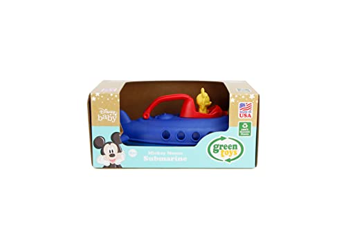 Green Toys Mickey Mouse Submarine - Dark Blue Top from Green Toys