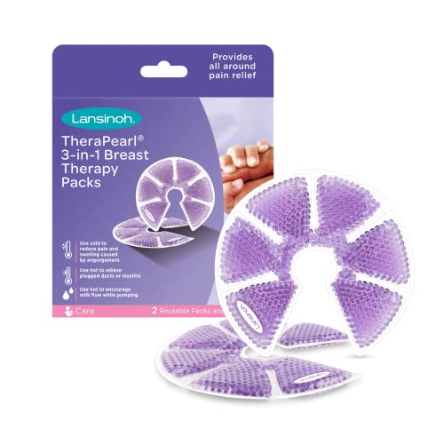Lansinoh TheraPearl Breast Therapy Pack, Breastfeeding Essentials, 2 Pack by Lansinoh