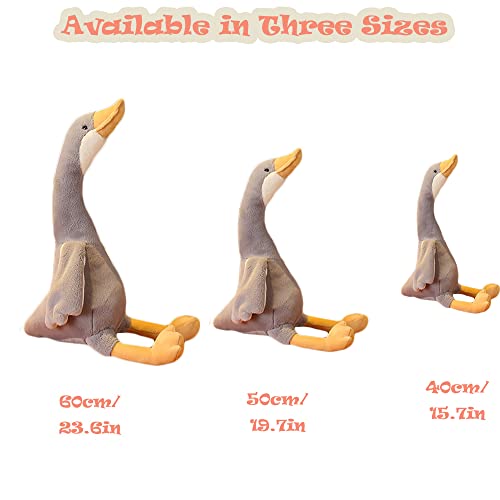 15.7" Goose Plush Grey Goose Swan Stuffed Animal Duck Plush Toy,Gifts for Kids from CHELEI2019
