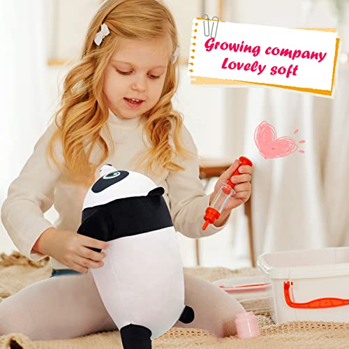 Cute Panda Plush, Soft Panda Anime Plush Pillow, Stuffed Animal Plush Toy, Kawaii Panda Plushies Room Decor Christmas Decorations Gifts for Women Kids Birthday (13.5in/35cm) from Jason Toys