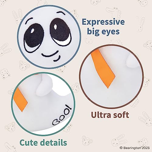 Bearington Swoop Plush Stuffed Animal Halloween Boo Ghost, 7 inches by Bearington Collection